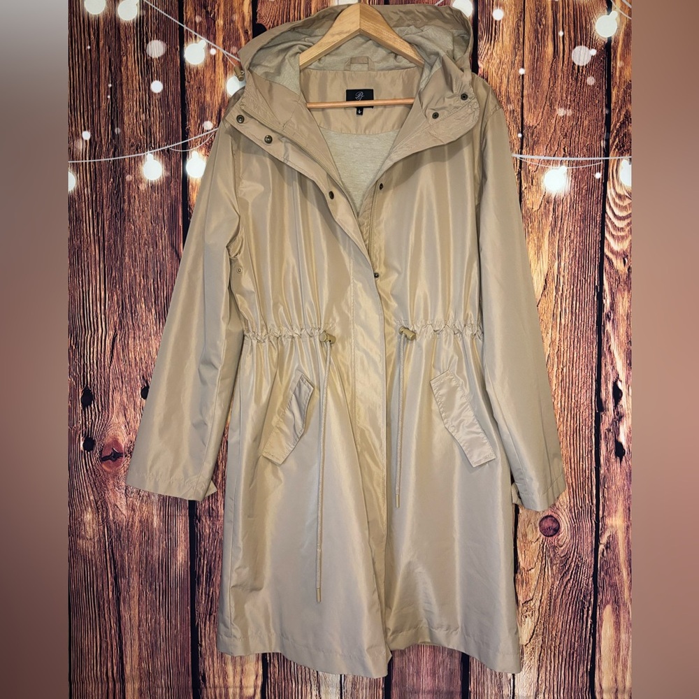Pink Tartan Beige Rain Coat
